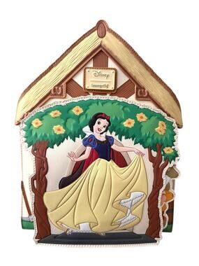 Loungefly Disney Snow White and the Seven Dwarfs Cottage Figural Mini Backpack